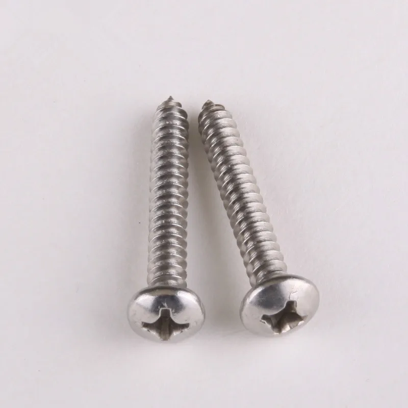 25PCS Stainless Steel 304 Round Head Self-Tapping Screws / Pan Screw M4 * 12 | Обустройство дома