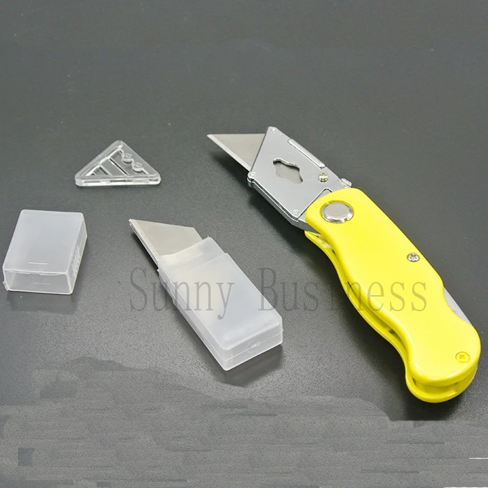 Высококачественный нож с лезвием функциональный для резки обоев складной