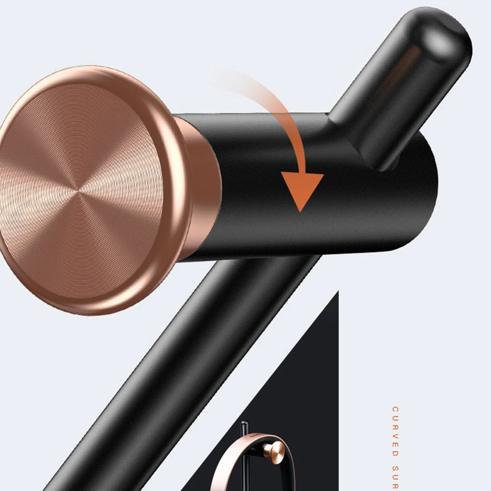 Baseus регулируемые наушники держатель модные дизайнерские металлические текстуры