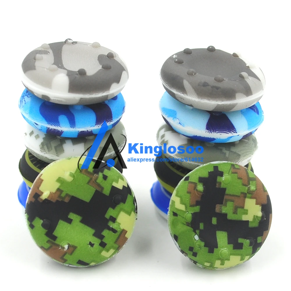 Fashion Silicone Analog Gel Thumbstick Rubber Case for PS4 PS3 XBOX One 360 Controller Thumb Grips Cover | Электроника