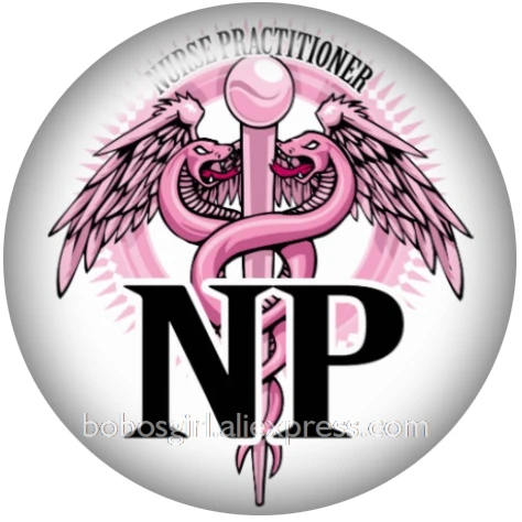 A5525 RN NP LPN стеклянная Кнопка медсестры DIY Ювелирные изделия круглые фото Кабошоны с плоской обратной стороной DA1136 - Окраска металла: A5525
