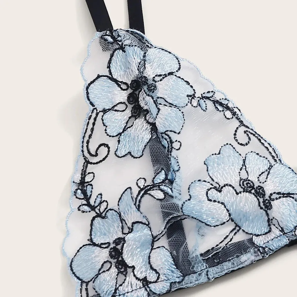 Модное высококачественное новое сексуальное женское кружевное нижнее белье с