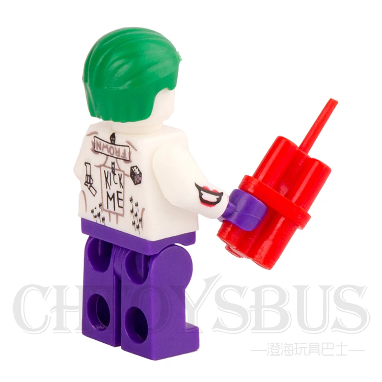 SingleSale Джокер с татуировками отряд самоубийц Бэтмен фильмы dark knight minifig модель