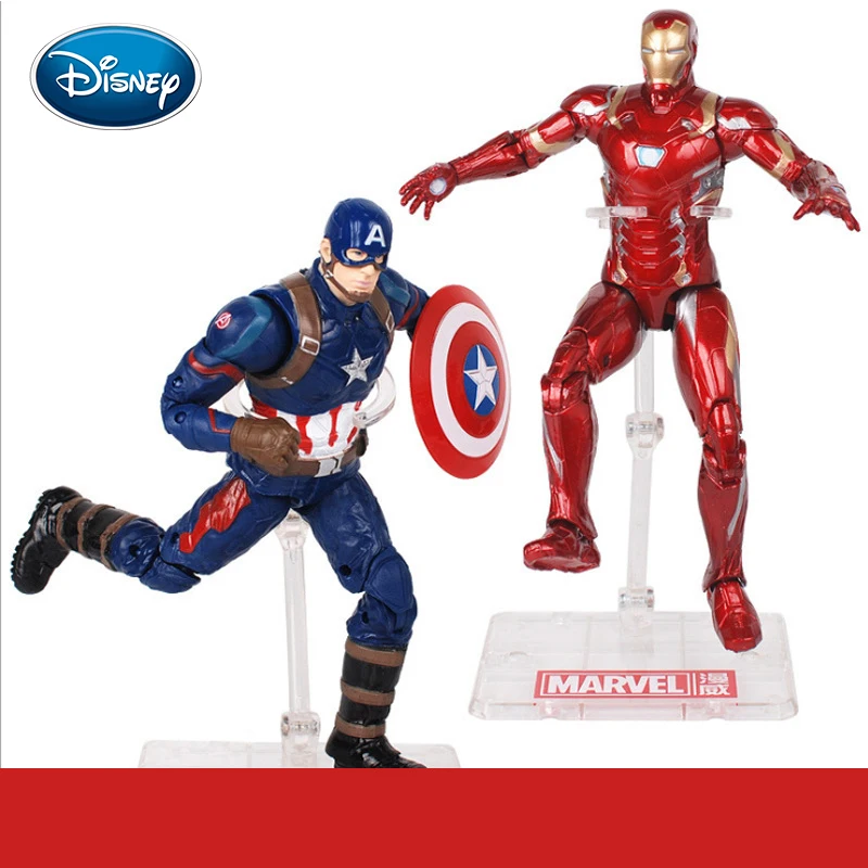 Disney Marvel Avengers 4 ручная модель может быть перемещена в аниме-куклы человека-паука