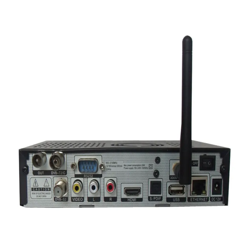 Спутниковое ТВ Приемника MAGICBOX MG4 HD DVB-S2/T2/C тюнер встроенный 300 М wi-fi multi считыватель
