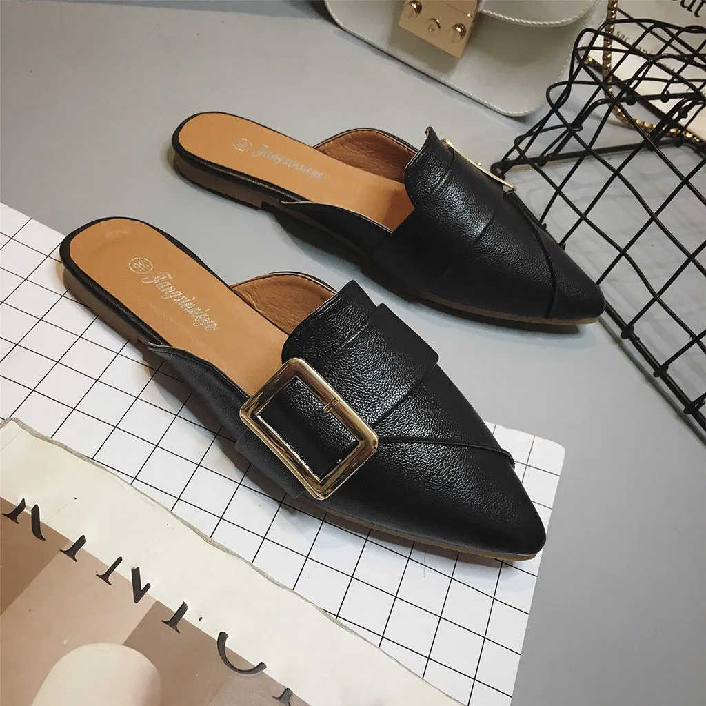 Женские мягкие лоферы на плоской подошве SAGACE повседневные легкие тапочки с