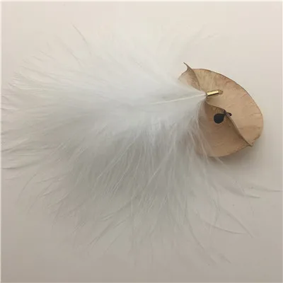 L7501 GUFEATHER L75/страусиное перо/Аксессуары для ювелирных изделий/самодельные серьги/Ювелирное Украшение/перьевые серьги/самодельное изготовление/2 шт - Цвет: L7501