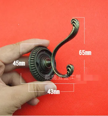 A29 фурнитура аксессуары цинковый сплав тканевые крючки винтажный настенный