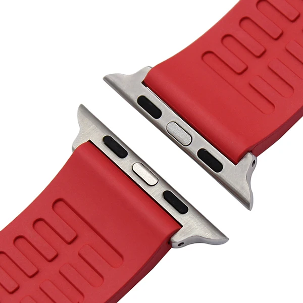 IWonow ремешок из фторкаучука резиновый ремешок для iWatch Apple Watch 38 мм 40 мм 42 мм 44 мм серии 5 4 3 2 1 ремешок спортивный пояс браслет