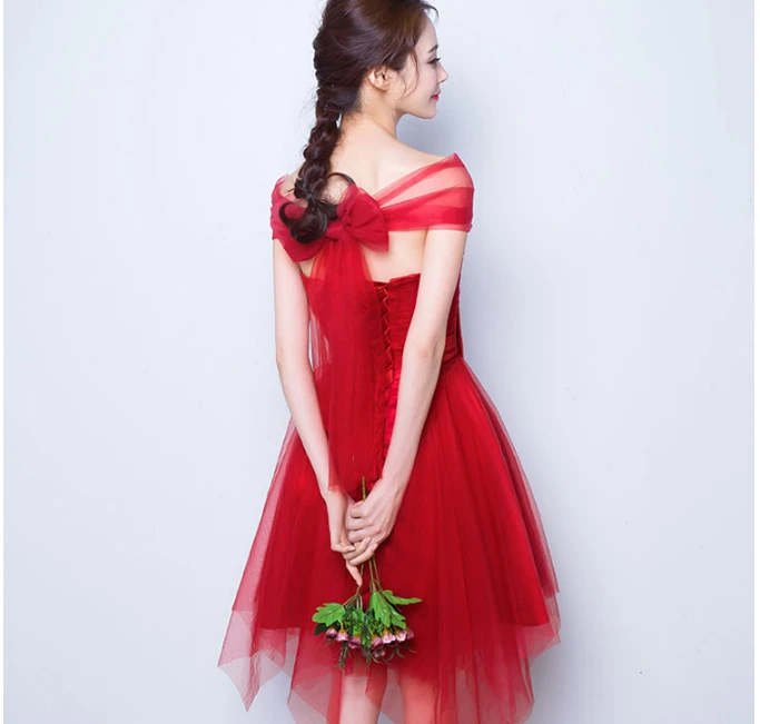 real photos formal robe de soiree sexy 2019 woman elegant convertible wrap prom girl princess party tulle ball dress miss | Свадьбы и