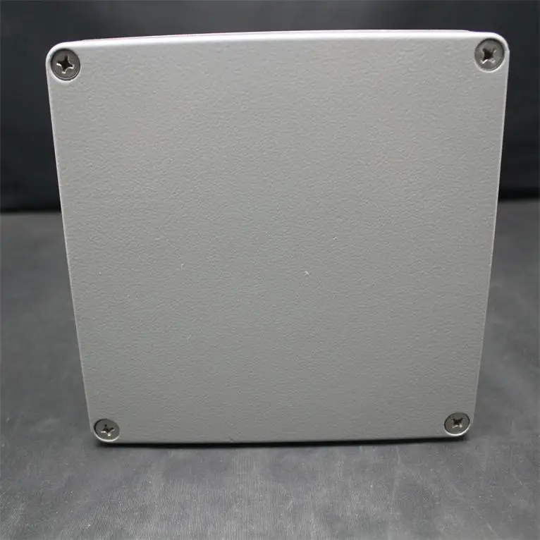 

160*160*90MM Aluminum Enclosure Case DIY Junction Box Grey