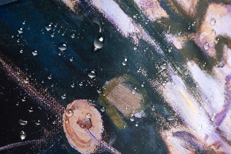 Автоматический зонт от дождя Parapluie для женщин и мужчин, антиуф-зонтик, складной зонт с масляной росписью, зонт дождевик, абстрактное искусство