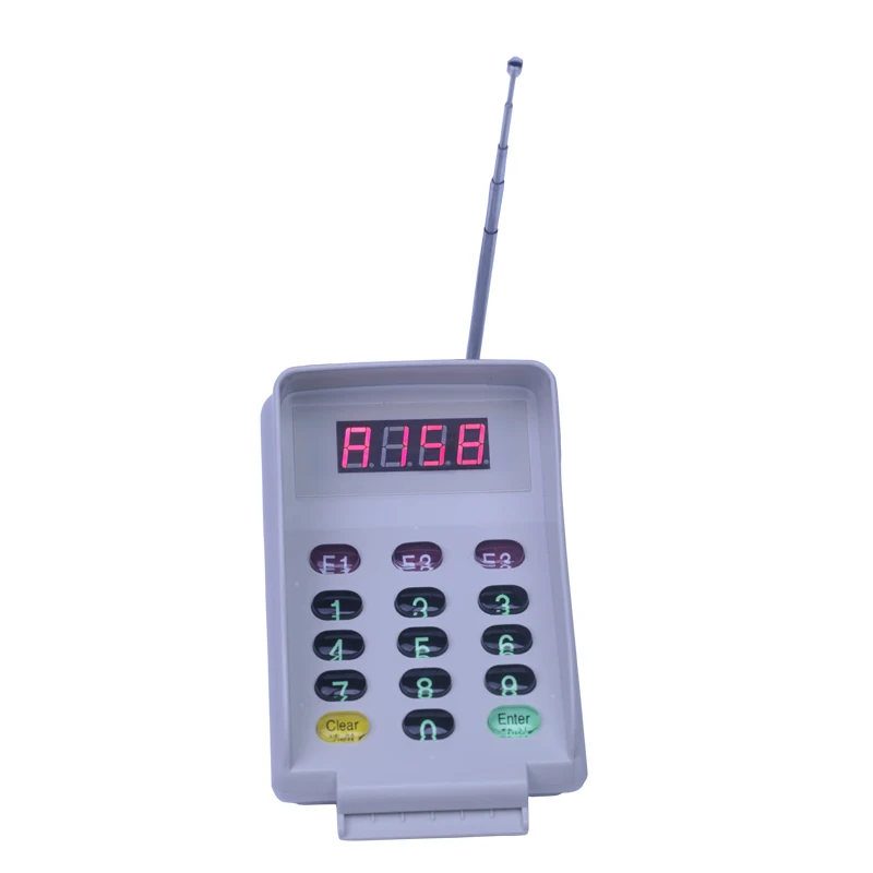 Mindewin беспроводной Pagering Restuarant Queuing System M-R-1 цифровой светодиодный дисплей с M-T-2