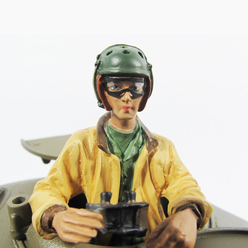 Mato 1:16 1/16 США Танк командир Второй мировой войны танк человек (половина тела) В