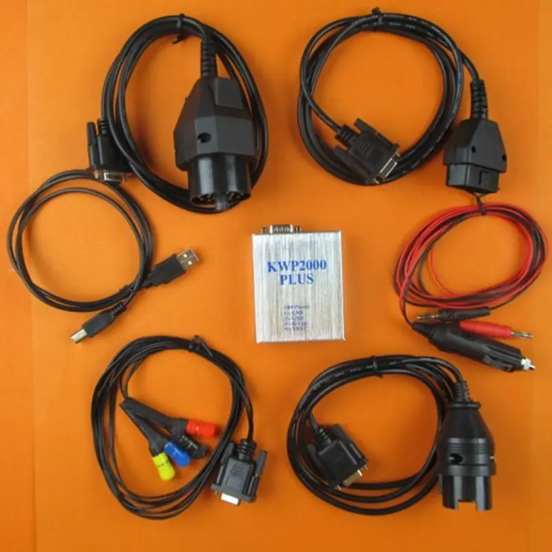 Новый KWP 2000 Plus ECU Flasher OBD2 OBD II Чип Tunning инструмент KWP2000 чтение и запись для