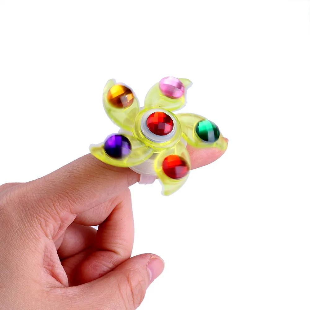 Детское светящееся кольцо вращающееся вручную мягкое пластиковое флеш гироскоп