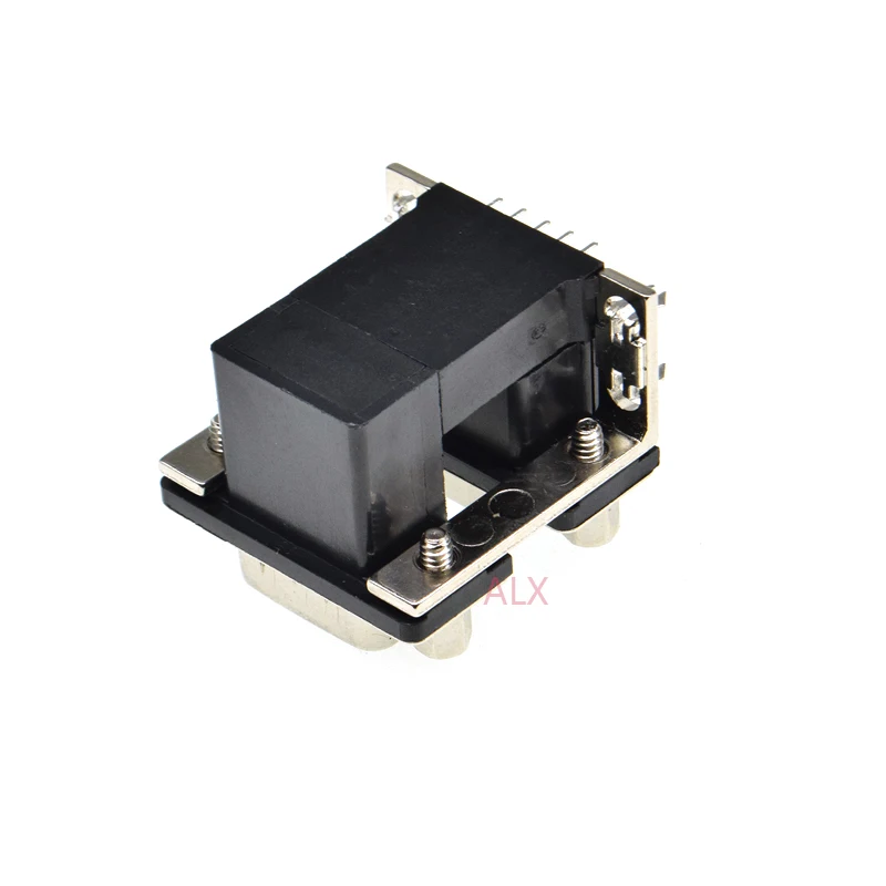 doubule DR9 DB9 Mixed MALE female PCB Mount serial port CONNECTOR RIGHT ANGLE D-Sub RS232 COM CONNECTORS Adapter 9 PIN 9P | Обустройство