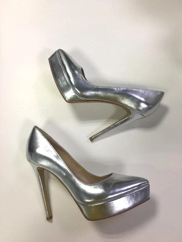 

Самая популярная женская обувь Sestito из лакированной кожи на толстой платформе, Классические офисные туфли для женщин, весенние туфли-лодочки на очень высоком каблуке без застежек