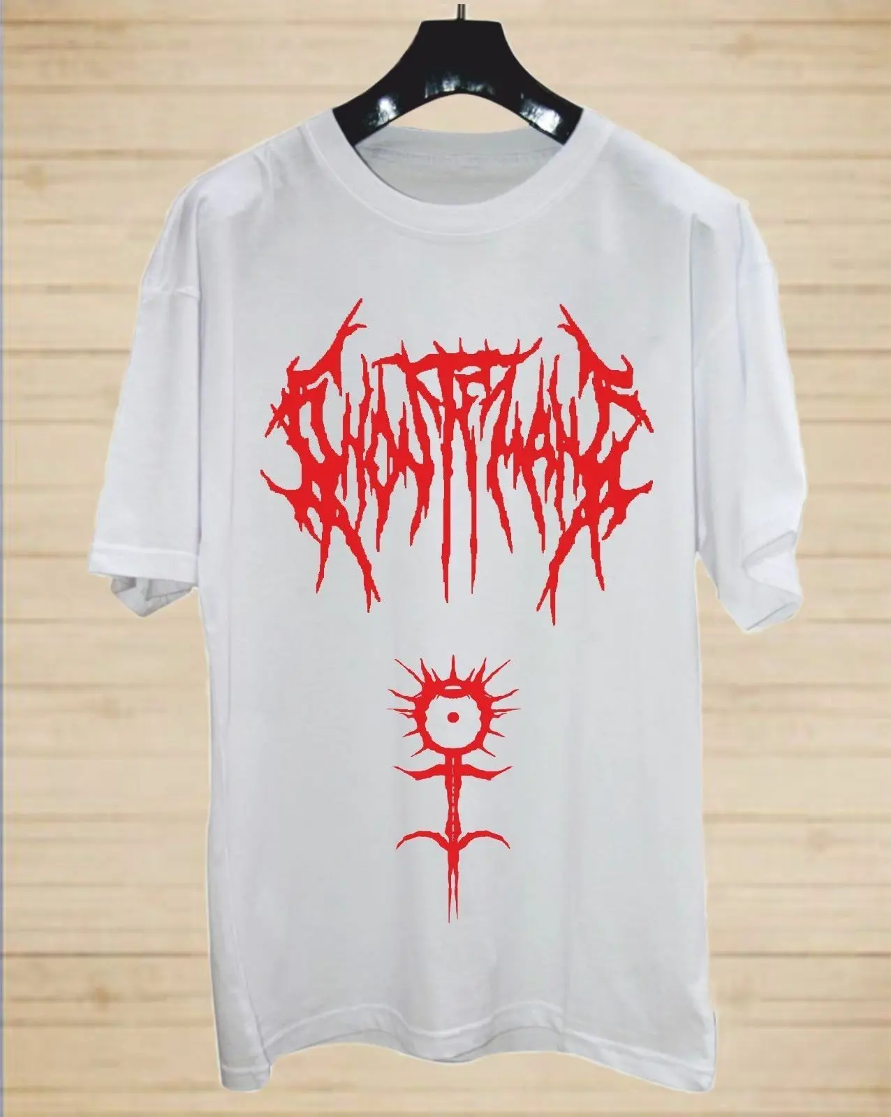 Ghostemane белая футболка