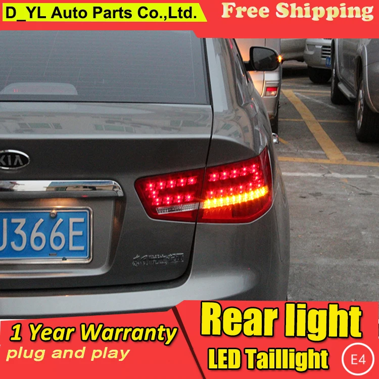 Светодиодный задний фонарь D_YL для Kia Forte s 2010-2013 светодиодный Cerato ДХО + тормоз парка