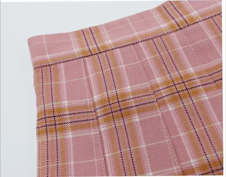 2017 осенне-зимняя плиссированная Асимметричная юбка для девочек школьницы