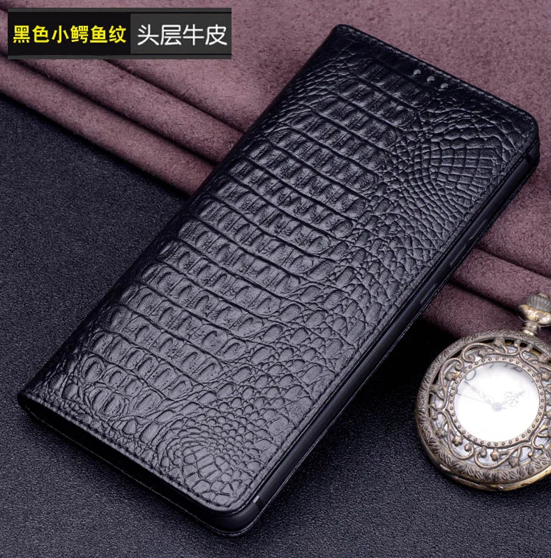 Чехол для Xiaomi Redmi Note 7, силиконовый флип-чехол, чехол из натуральной кожи, чехол для Note 7, ТПУ, чехол-книжка, противоударный Тонкий чехол