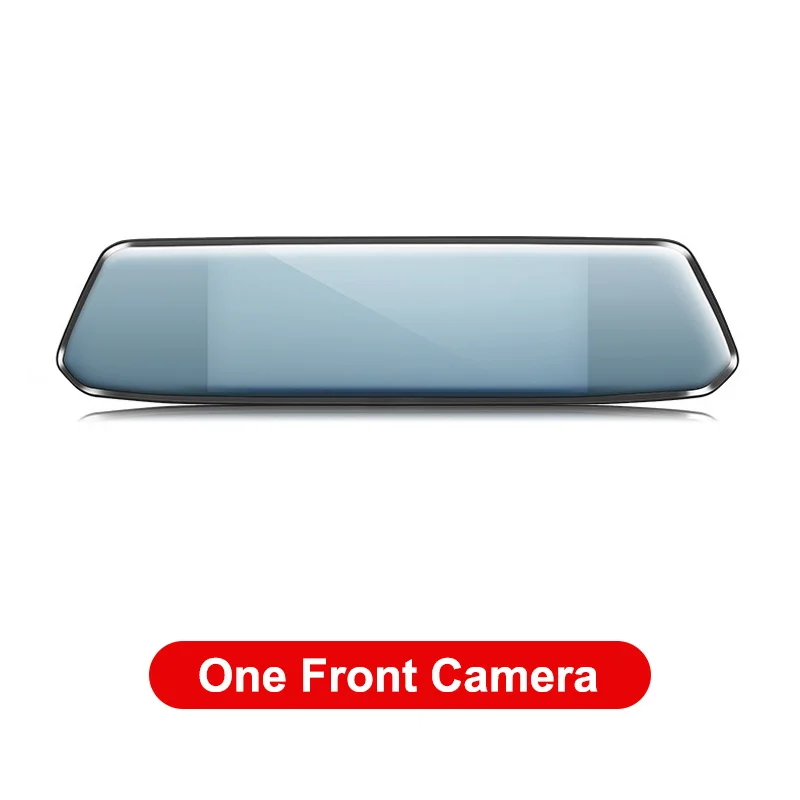 One Len CHARONPLU DVR Dash camera Dual Dash Cam Car Dash camera Mirror Dash Cam 4 k/gps/Con Vision Nocturna камера заднего вида Full HD 1080P - Название цвета: One Len