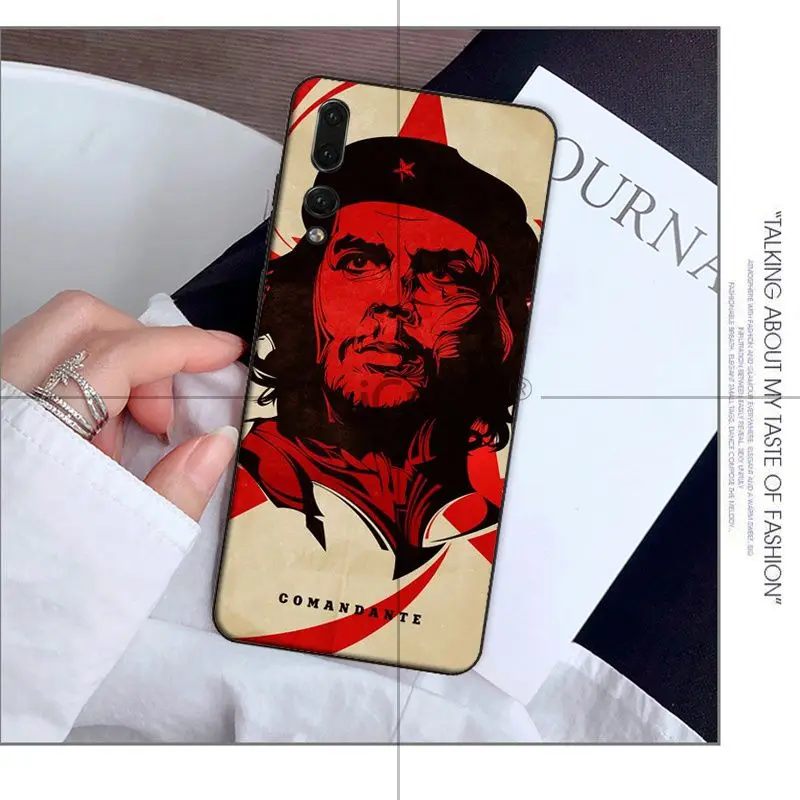 Новый чехол для телефона Ruicaica Smoking Che Guevara Huawei Mate10 Lite P20 Pro P9 P10 Plus Mate9 10 Honor 9 View |