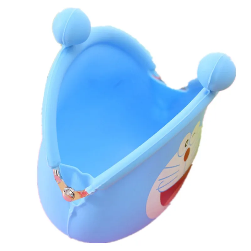 Модный кошелек для монет маленький женщин и девочек мягкая силиконовая Сумочка