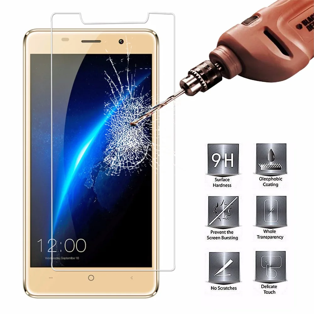 9H закаленное стекло для Leagoo M5 защита экрана усиленная защитная пленка