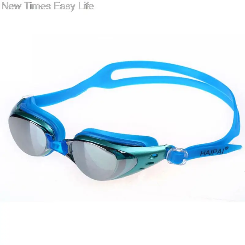 Мужские и женские профессиональные очки для плавания с гальваническим покрытием