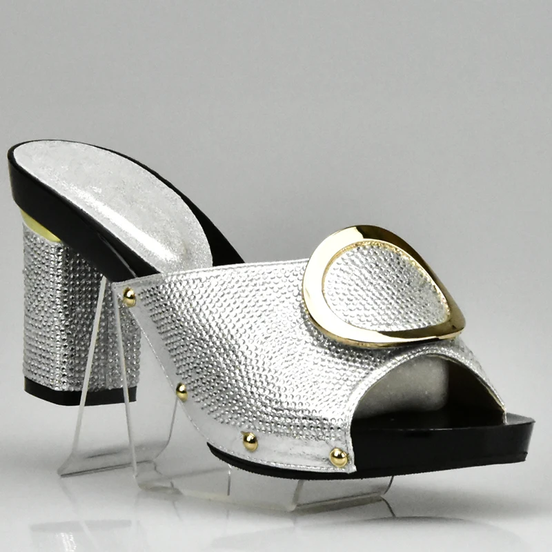 Свадебные женские туфли золотистого цвета в африканском стиле Большие размеры 43