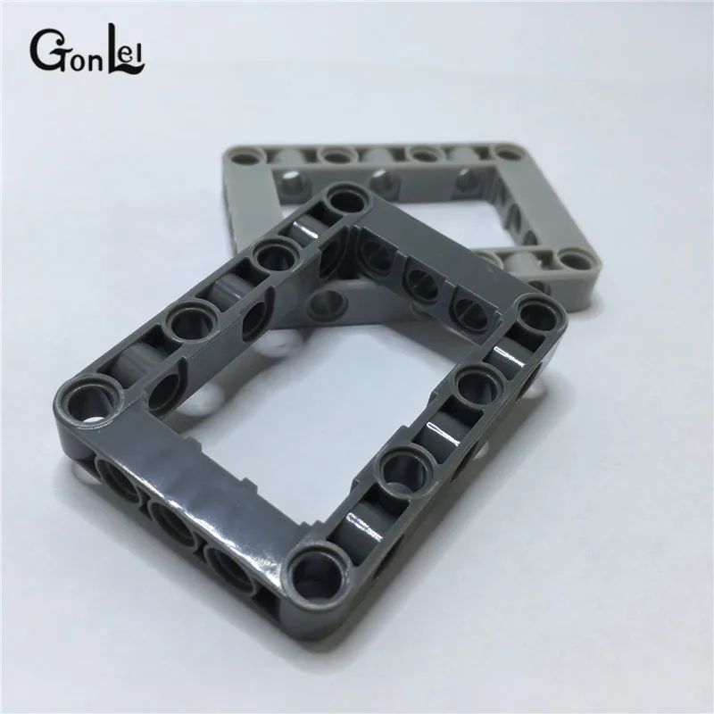 50 шт./лот технические балки специальные детали 64179 MOC луч 5x7 открытый центр толстые