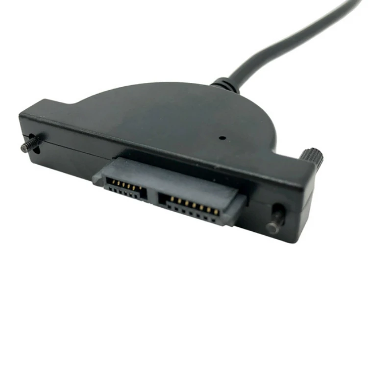 Кабель Переходник USB 2 0 на Mini Sata II 7 + 6 13Pin для ноутбука CD/DVD ROM привода Slim