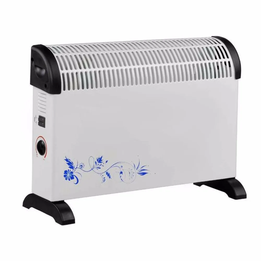 2000W Low Noise Electric Warmer Air Heater Comfortable U Type Blowing Home Office Hotel Two Gears | Бытовая техника