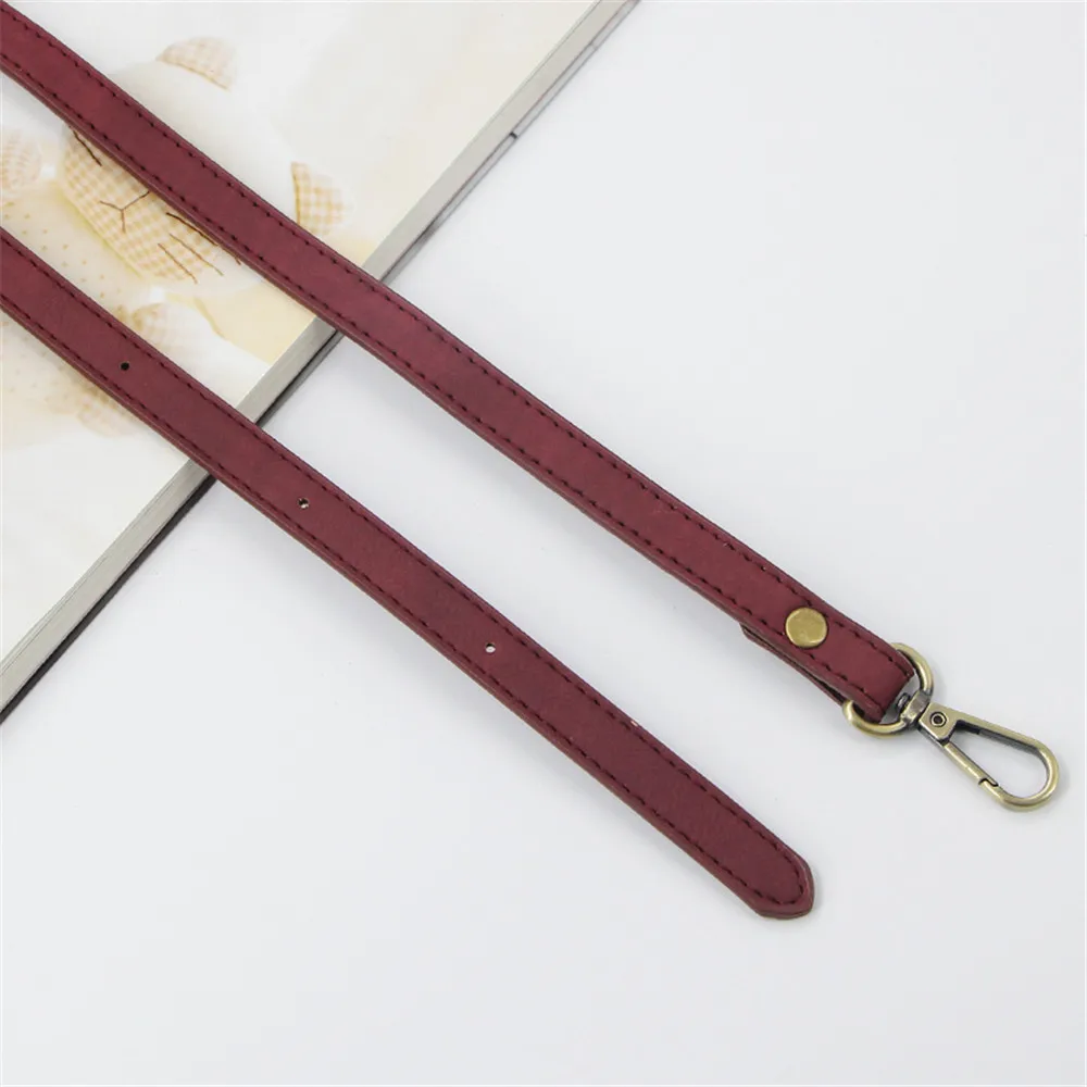 1pc 120cm Long PU Leather Shoulder Bag Strap DIY Purse Handle Replacement Women Girls Parts Accessories Handbag Buckle Belts | Багаж и