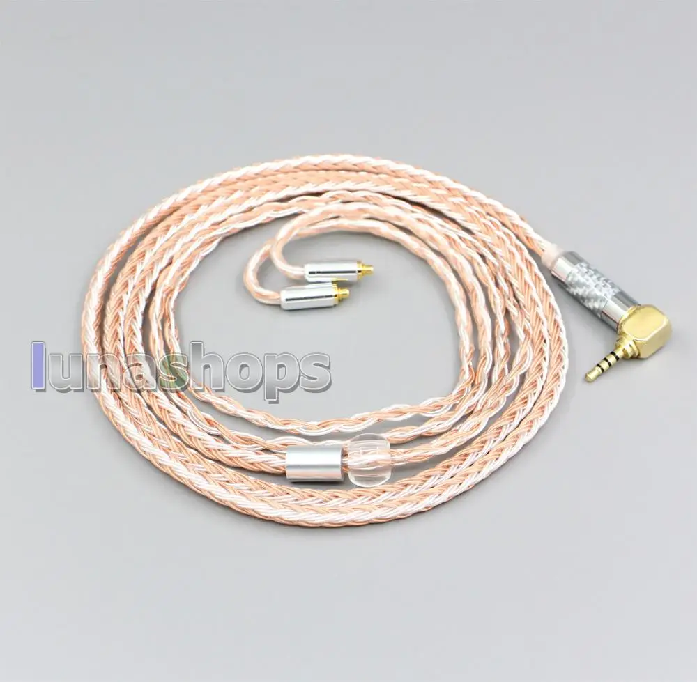 LN005818 3 5 мм 2 сбалансированный XLR Сделано в Китае 16 Core OCC серебро смешанные кабель