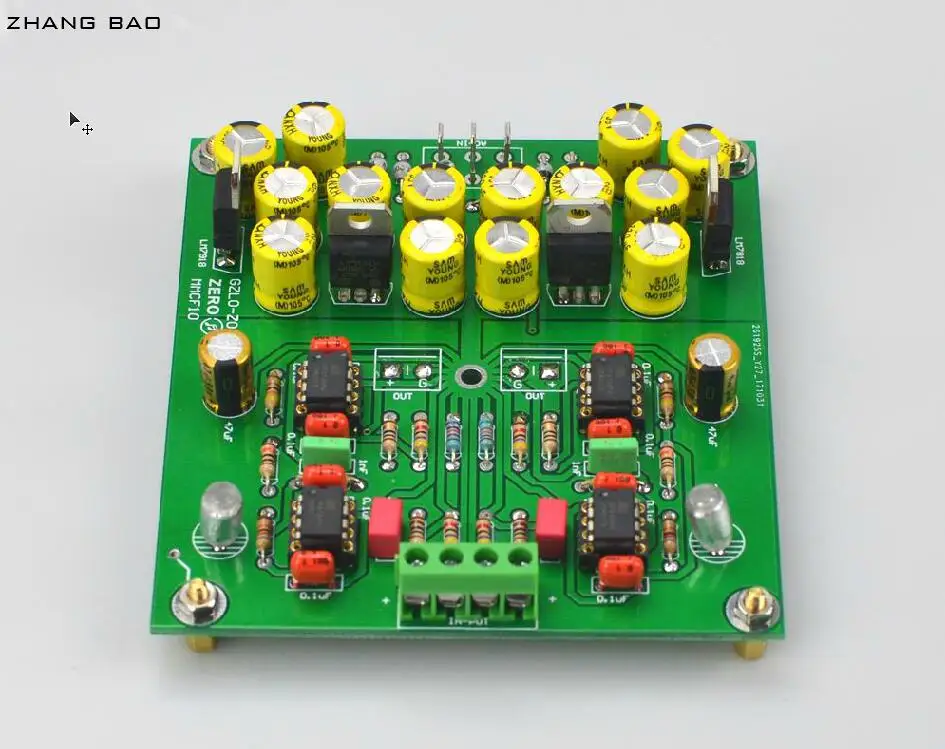 Assembeld MMCF10 Hi Fi LP усилитель фонографа мм/плата преусилителя RIAA Phono бесплатная