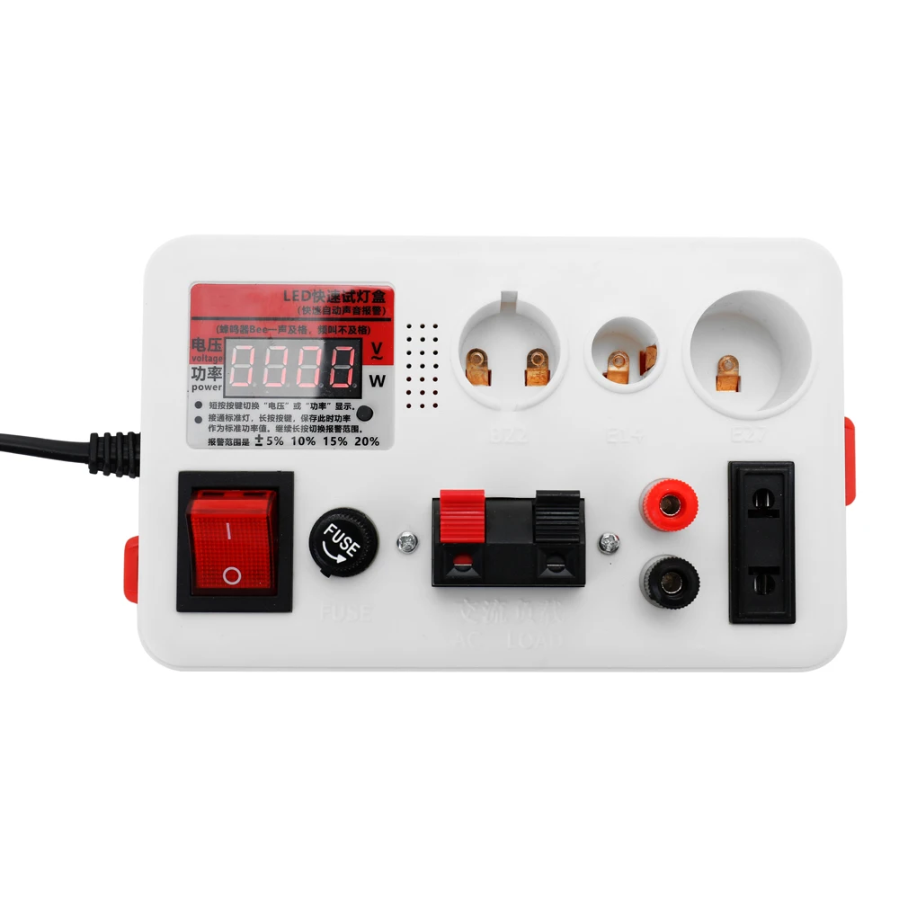 Ручной светодиодный мини тестовый блок для лампы аккумуляторного тестового