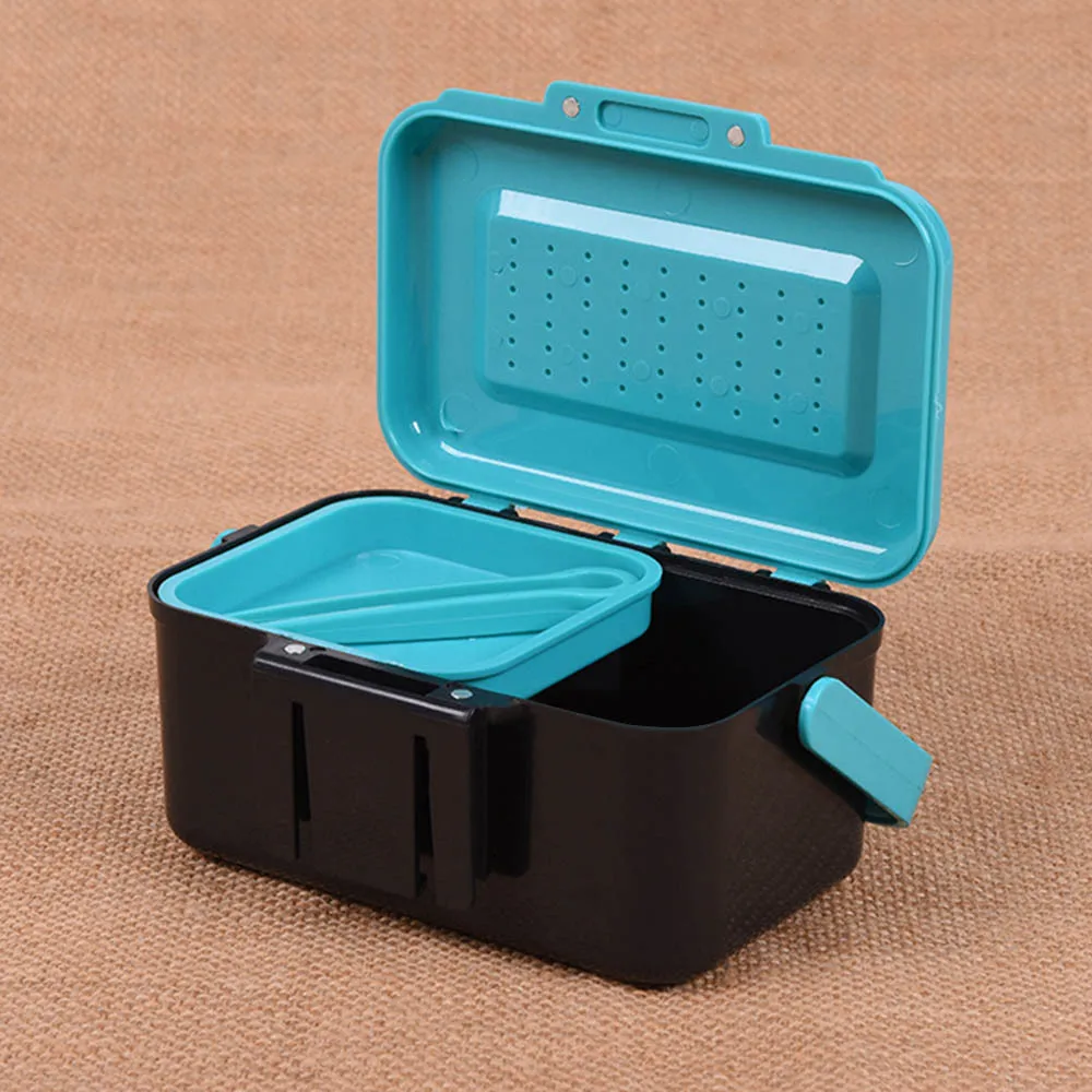 Дышащая коробка для рыболовных снастей из АБС пластика контейнер хранения