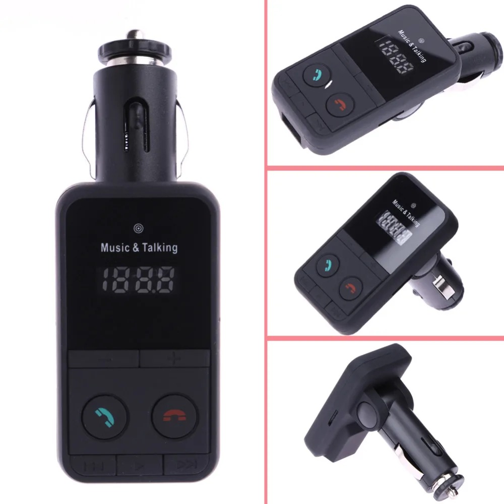 Автомобильный V3.0 Bluetooth FM передатчик Комплект модулятор 12В 24В MP3 WMA радио плеер