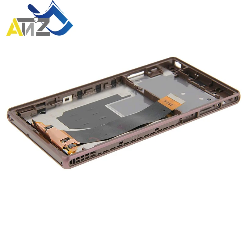 With Frame For SONY Xperia Z L36H/I Display LCD Screen xperia C6603 C6602 lcd pantalla ekran Touch Digitizer | Мобильные телефоны и