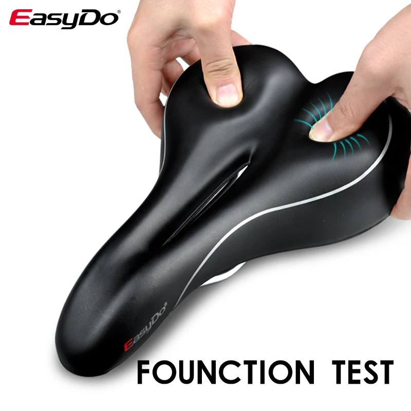 Удобное водонепроницаемое мягкое седло Easydo для горного и шоссейного велосипеда