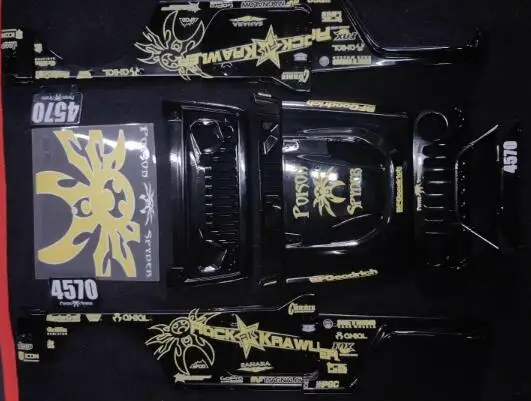 Waterpaste Капо наклейки на кузов наклейки для D110 Tamiya по супер скидке трактор TRX4 RCW4D крест TF2 SCX10 осевой крест HPI AX90046 FJ40 D90