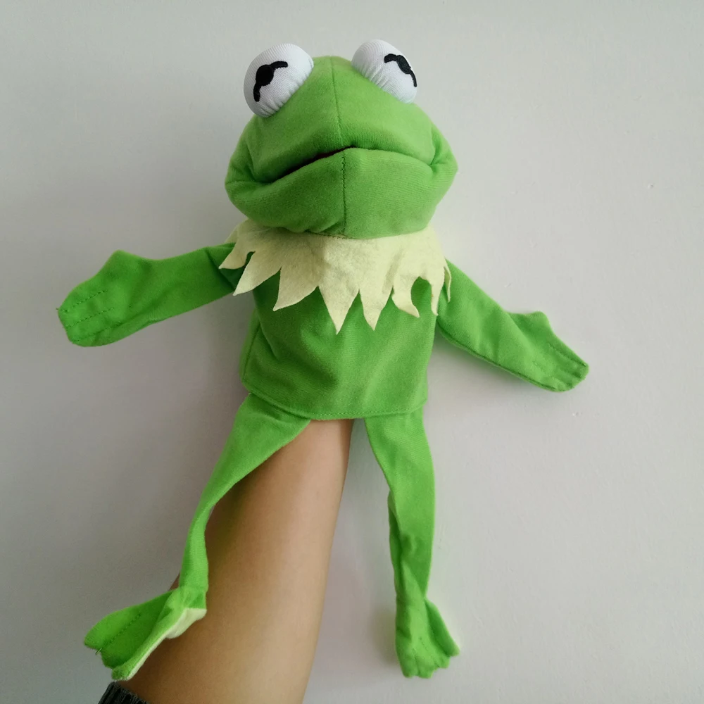 Кукла Muppets Кермит Лягушка Плюшевые 28 см Ручные куклы детские игрушки для детей
