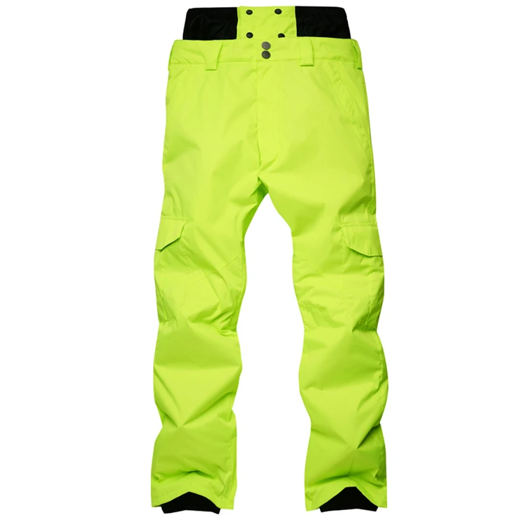 Snowboarding pants Men Professional Winter Ski Pants Warm Windproof Waterproof Snow Skiing Pants Outdoor Winter Trousers