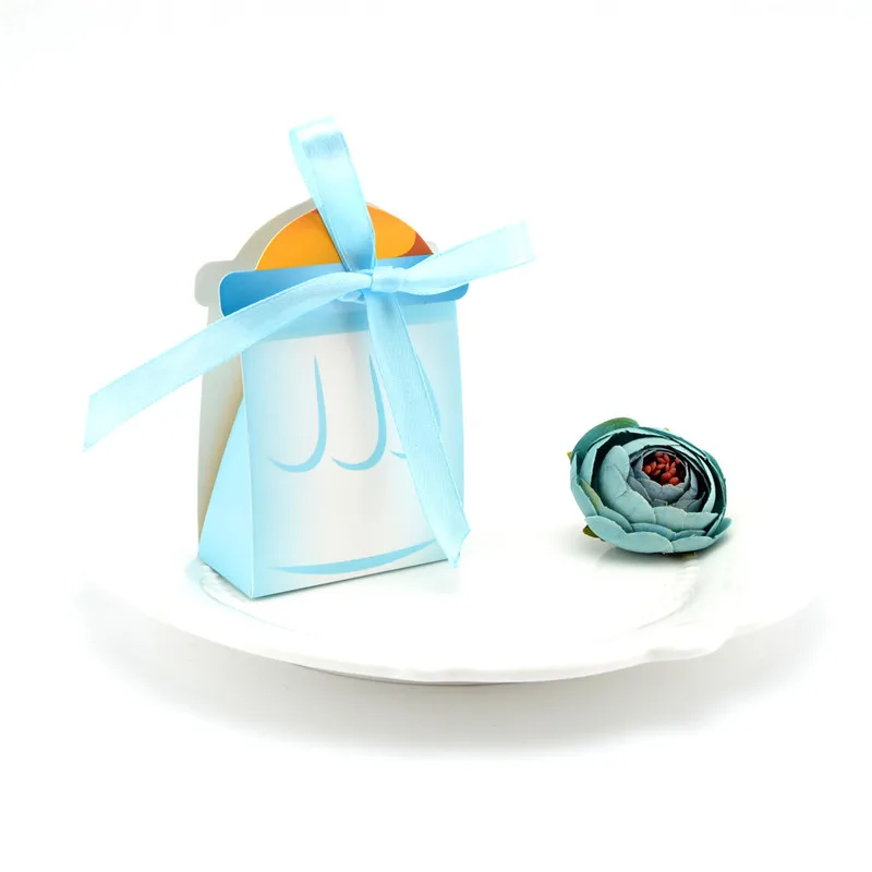 wedding decoration Paper Milk Bottle Design candy Box Candy Gift Baby Shower baptism Kids Birthday Party Supplies | Дом и сад