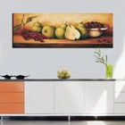 Классическая Картина на холсте фрукты на столе Цифровая печатная Картина Настенная картина для столовой украшение дома