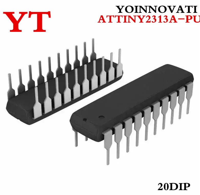 10 шт./лот ATTINY2313A-PU ATTINY2313A ATTINY2313 TINY2313A 2313 DIP20 IC | Электронные компоненты и