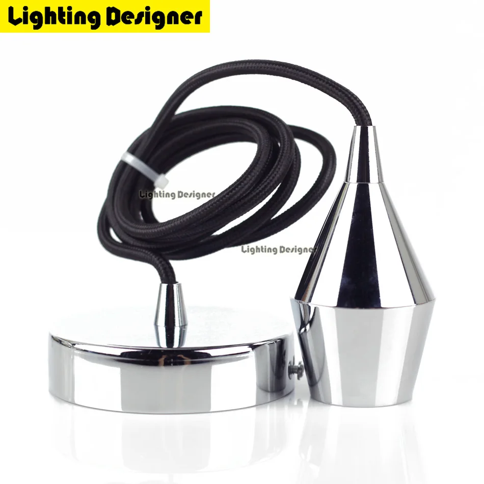 Новый Медный алюминиевый подвесной светильник E27 держатель лампы 220 В